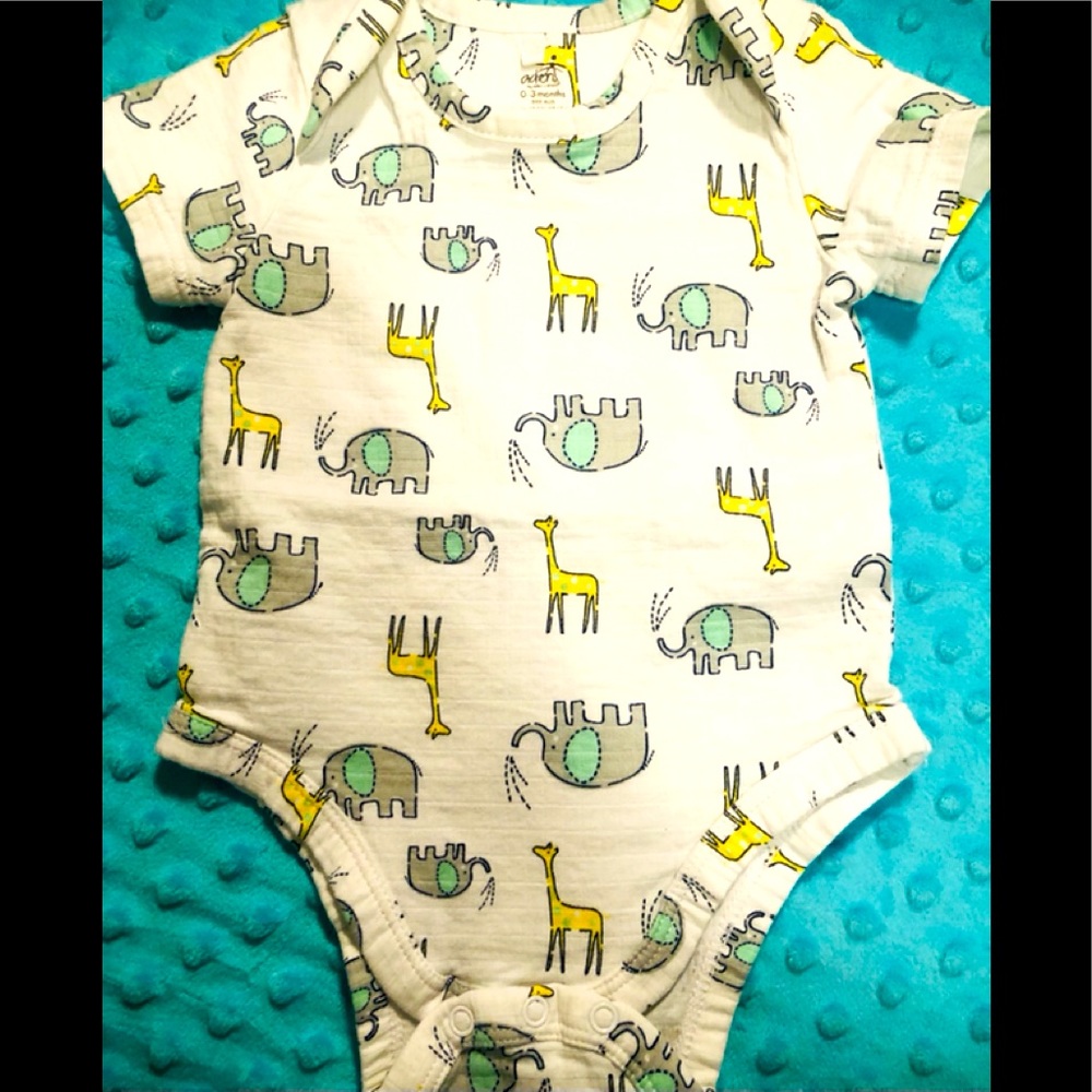 Aden & Anais- 0-3 Month- Unisex-Romper- Like New!